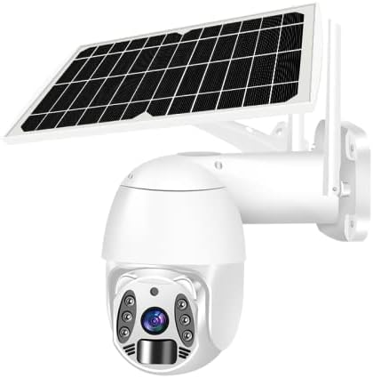 سعر كاميرا مراقبة فيديو 4G لاسلكية تعمل بالطاقة الشمسية PTZ ومقاومة ...