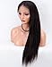 Chantiche Silky Straight 360 Lace Frontal Wig Pre Plucked-180% Density 360 Human Hair Wigs with Baby Hair Brazilian Remy Virgin Human Lace Wig for Black Women 12inches Natural Color