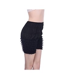 Tren de fiesta para dama volantes bragas Sexy Danza Bloomers Lace Sissy Pettipants Botín pantalones cortos
