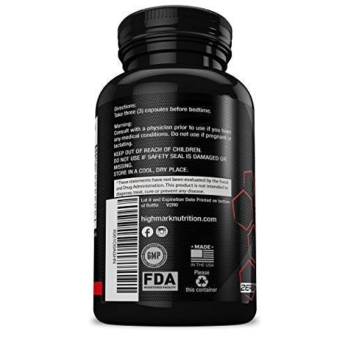 Natural Testosterone Booster for Men by HighMark Nutrition: Libido Enhancer Dietary Supplement Pills - //coolthings.us