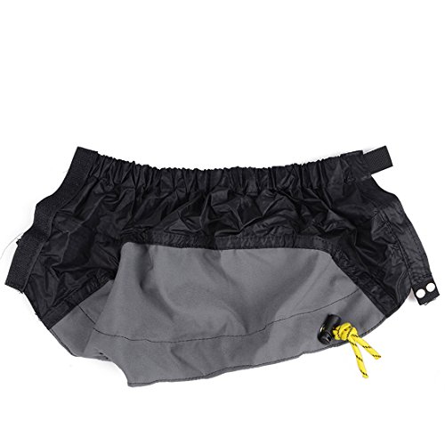 AMYIPO Trail Snow Leg Gaiter Shorter Hiking Boots Gaiters (Black) - Thumbnail 3