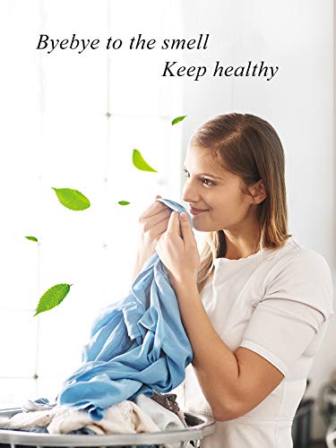 [12 Pack] Taffy\'s Washing Machine Cleaner Effervescent Tablets,Solid Washer Deep Cleaning Tablet, Triple Decontamination Remover with Natural Formula, for Front and Top Load Machines