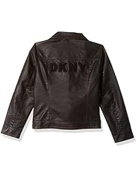 DKNY - Chaqueta para niña (piel sintética)