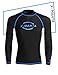 DIVE & SAIL Rash Guard Men Long Sleeve UPF 50+ UV Protection Swimsuits Top
