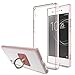 YmhxcY For Xperia XA1 Ultra Clear Case With Phone Stand,[Air Hybrid] Ultra Slim Shockproof Bumper Cover For Xperia XA1 Ultra CB2-Rose Gold