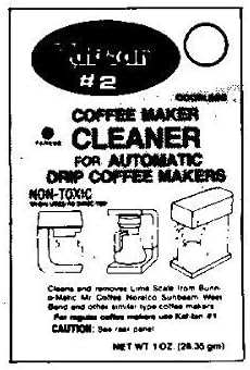 Kaf-Tan #2 Coffeemaker Cleaner and Delimer by Tops Mfg