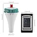 DDSKY Floating Water Thermometers, Wireless Remote Pool and Spa Thermometer with Digital LCD Display for Outfoor Indoor Swimming Pools, Spas, Hot Tubs, Ponds
