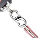KeySmart Compact Key Holder Add-on Accessory - S-Biner Stainless Steel Quick Disconnect Clip