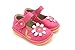 Little Mae's Boutique Pink with White Flower Mary Jane Toddler Girl Squeaky Shoes (4)