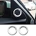Thenice for 10th Gen Civic Door Audio Speaker Rings Anodized Aluminum A-Pillar Loudspeaker Decorations Circle Trims for Honda Civic 2016 2017 2018 2019 2020 2021 -Blue