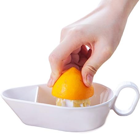Premium Quality Lemon Lime Citrus Squeezer - Manual Citrus Press Juicer and Reamer (Green)