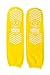 XXXL Slip Stopping Terrycloth Socks (Double Tread) (Extra Wide Bariatric) (Yellow) (3 Pairs)