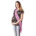 Super Z Outlet Mother to Be Colorful Satin Sash Hearts for Baby Shower Future Expecting Mom Accessory and Decorations Gift (Pink)
