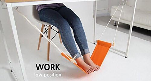 DYQ Portable Mini Office Foot Rest Stand Adjustable Desk Feet Hammock / The Foot Hammock