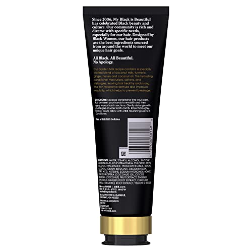 My Black is Beautiful Golden Milk Fortifying Conditioner, 8.4 Fl Oz