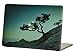 Macbook Pro Retina 15 inches Rubberized Hard Case for model A1395, GRAFICO Rise of Dawn Design with Green Bottom Case, Come with Keyboard Cover
