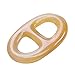 Marycrafts Size 1 Horn Twilly Scarf Ring Scarf Clip Scarf Slides Handmade 3.4x2.2 cm
