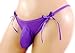 SISSY pouch panties men's girlie thong G-string briefs underwear sexy for men (purple M)