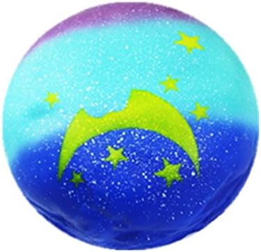 Nicerokaka 1pcs Simulated Moon Slow Rising Scented Decompression Toys Blue