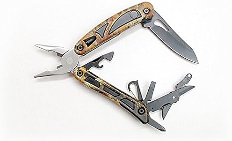 Amazon マルチツール 十徳ナイフ Henstrong 迷彩柄 万能ナイフ サバイバルツール 多機能ナイフ 万能ツール 多機能ツール キャンピングナイフ ナイフ マルチナイフ