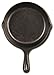 Lodge Heat Enhanced and Seasoned Cast Iron Skillet, 6.5-Inch, Black