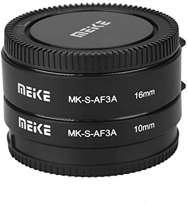 Wingeri Camera lens cap Automatic Auto Focus 10mm 16mm Macro Extension Tube Set for Sony E Mount Camera practical