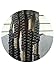 Masai 3pcs. Light Weight Dreadlock Beads Loc Jewelry Hair Accessories (Jata Bronze) 4 cm long