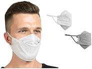 Mascarilla facial |  Paquete de 2 adultos |  Antimicrobiano, reutilizable, de tela, ajustable, transpirable |  La máscara de avivamiento de coRev