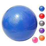 Yoga Fitness Ball Anti-Burst and Slip Resistant Ball with Pump