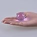 LONGWIN 40mm(1.6 inch) Solid Mini Fengshui Crystal Ball Healing Crystals(Purple)