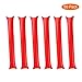 Thunder Sticks, Inflatable Stadium Noisemakers Bam Bam Cheer Sticks Blow Bar Inflatable Boom Sticks Noisemakers Stick Basketball Football Noisemakers Party Favors (Red)
