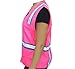 Safety Depot Safety Vest High Visibility Reflective Tape 8038-PK (Pink, XL)