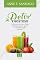 Livro Detox e Gostoso: 25 Receitas de Suco Detox deliciosas para te ajudar na desinflamação.