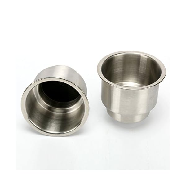 Amarine-made-4pcs-Stainless-Steel-Cup-Drink-Holder-with-Drain-Marine-Boat-Rv-Camper Amarine-made-4pcs-Stainless-Steel-Cup-Drink-Holder-with-Drain-Marine-Boat-Rv-Camper