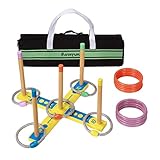 Harvil Outdoor Toys - Ring Toss Set for Kids