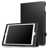 MoKo Case for iPad Pro 9.7 - Slim Folding Cover Case for Apple iPad Pro 9.7 Inch 2016 Release Tablet (with Auto Wake / Sleep and Stylus Pen Loop, Not Fit New iPad 9.7 Inch 2017 Version), BLACK