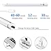 Stylus Pen Compatible for iPad, MKROYO Active Stylus Pen 1.45mm with Sensitivity Point Stylus Digital Pens for All Capacitive Touch Screens Cell Phones, Work at iOS and Android Capacitive Touch screen