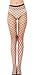 L&ZZ Women's Sexy High Waist Tight Net Pantyhose Stockings One Size