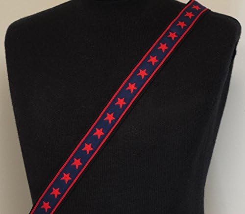 WALK OF FAME 1-1/2" Cotton USA made TROPHY Rockstar Purse Bag Replacement Strap