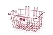 Retrospec Detachable Steel Apollo-Lite Lift-Off Front Bike Basket with Handles, Pinkthumb 1