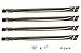 Hongso SBC181 (4-pack) Stainless Steel Burner Replacement for Perfect Flame, Uniflame, and Other Grills (18
