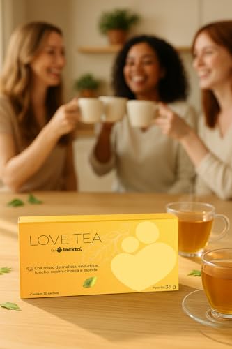 Chá da Amamentação | Chá da Mamãe | 30 Sachês 5 Ervas Naturais | Suporte Amamentação | Sem Corantes Sem Conservantes 100% Natural | Love Tea | 1 Caixa