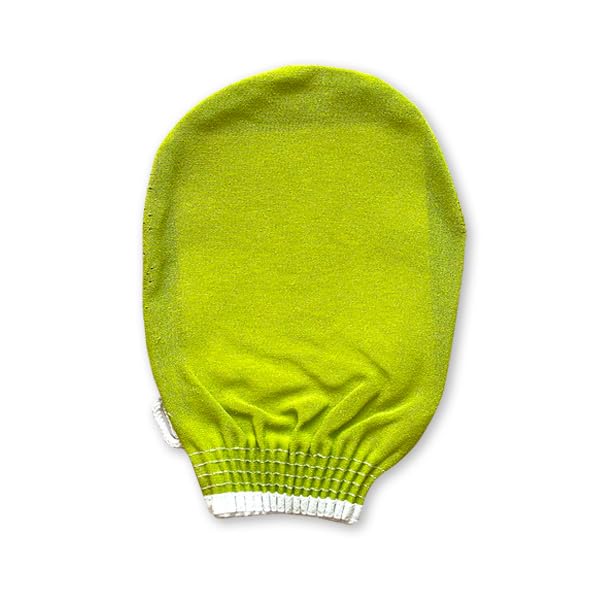 KESSA EXFOLIATING GLOVE APPLE GREEN