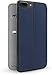 Twelve South SurfacePad for iPhone 8 Plus/ 7 Plus/ 6 Plus | Ultra-Slim Luxury Leather Cover + Display Stand (Midnight Blue)