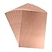 uxcell 7X10cm Single Sided Copper Clad Laminate PCB Circuit Board Brown 15pcs