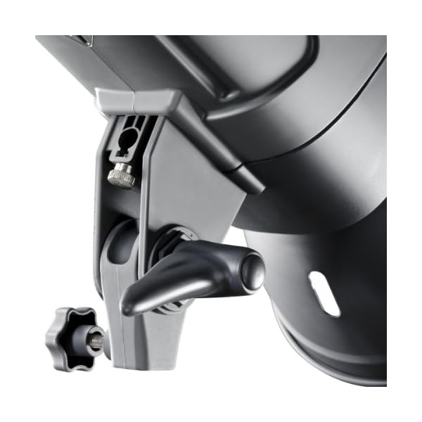 Walimex Pro VE-400 Excellence Studioblitzleuchte mit integriertem Empfänger (Leistung 400 W, 150 W Einstelllicht… – Bild 6