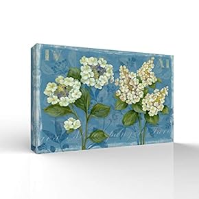 Wall26-Canvas Wall Art-Vintage Flower-Giclee Painting Wall Art for Bedroom Living Room Home Decoration - 12x18 inches