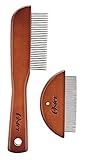 Oster Tug-Free Tools Dog Comb Set with Dog Grooming Comb and Flea Comb (078279-007-000)