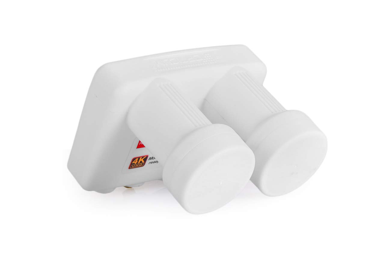 Opticum LMTP 04 H Monoblock Twin LNB for Satellite Receivers)