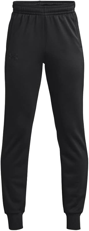 Garçon UA Fleece Joggers, pantalon de sport garçon, pantalon de jogging avec poches, pantalon jogging running chaud pour l'hiver